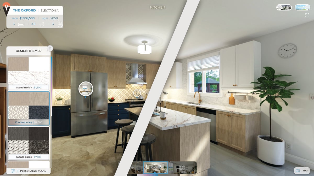 LiveSite® Tours Interior Configurator